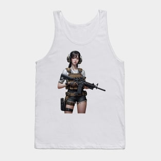 Tactical Girl Tank Top